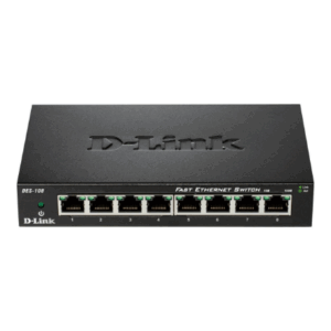 D-Link | Ethernet Switch | DES-108/E | Unmanaged | Desktop | 10/100 Mbps (RJ-45) ports quantity 8 - Image 5