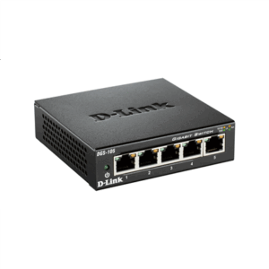 D-Link | Ethernet Switch | DGS-105/E | Unmanaged | Desktop | Gigabit Ethernet (copper) ports quantity 5 - Image 2