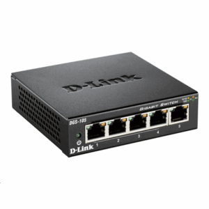 D-Link | Ethernet Switch | DGS-105/E | Unmanaged | Desktop | Gigabit Ethernet (copper) ports quantity 5 - Image 4
