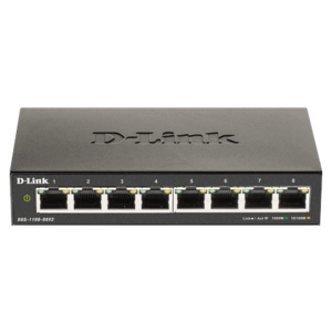 D-Link | Smart Gigabit Ethernet Switch | DGS-1100-08V2 | Managed | Desktop | Power supply type External | 24 month(s) - Image 2