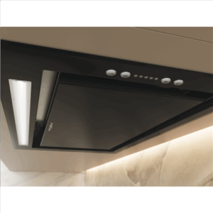 Whirlpool Hood | WCT3 63F LTK | Built-in | Energy efficiency class B | Width 51.4 cm | 430 m³/h | Electronic | LED | Black - Image 5