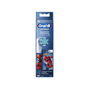 Oral-B Replacement Toothbrush Heads | EB10 4 refill Spiderman | Heads | For kids | Number of brush heads included 4 - Image 4