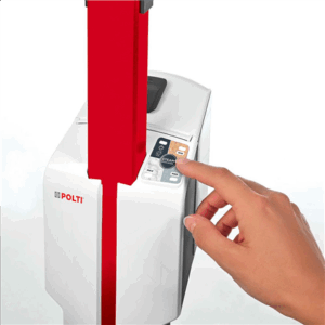 Polti | Steam mop with integrated portable cleaner | PTEU0306 Vaporetto SV650 Style 2-in-1 | Power 1500 W | Steam pressure Not Applicable bar | Water tank capacity 0.5 L | Red/White - Image 3