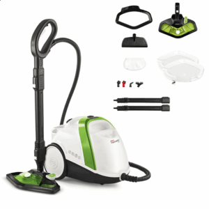 Polti | Steam cleaner | PTEU0317 Vaporetto Smart 110 Eco | Power 1500 W | Steam pressure 4 bar | Water tank capacity 2 L | White/Green - Image 2
