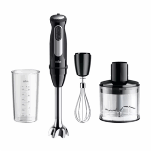 Braun Hand Blender | MQ55236M MultiQuick 5 Pro | Hand Blender | 750 W | Number of speeds 25 | Turbo mode | Black