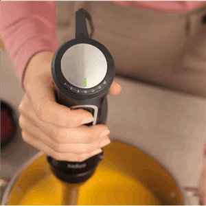 Braun Hand Blender | MQ55236M MultiQuick 5 Pro | Hand Blender | 750 W | Number of speeds 25 | Turbo mode | Black - Image 4