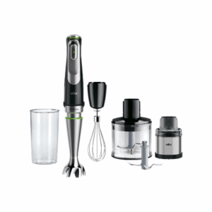 Braun | Hand Blender | MQ9138XI MultiQuick 9 | Hand Blender | 1200 W | Number of speeds 3 | Chopper | Ice crushing | Black/Stainless Steel - Image 11