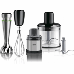 Braun | Hand Blender | MQ9138XI MultiQuick 9 | Hand Blender | 1200 W | Number of speeds 3 | Chopper | Ice crushing | Black/Stainless Steel - Image 8