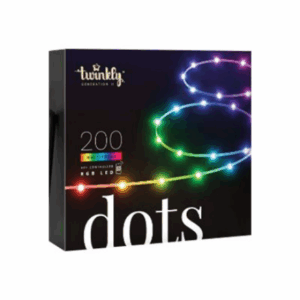 Twinkly | Dots Smart LED Lights 200 RGB (Multicolor), 10m, Transparent | RGB – 16M+ colors - Image 2
