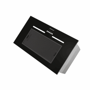 Candy | Hood | CPY5MBG | Canopy | Energy efficiency class C | Width 52 cm | 298 m³/h | Mechanical control | LED | Black Glass - Image 3