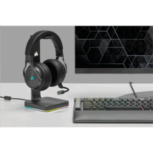 Corsair | High-Fidelity Gaming Headset | VIRTUOSO RGB WIRELESS XT | Wireless/Wired | Over-Ear | Wireless | Black - Image 10