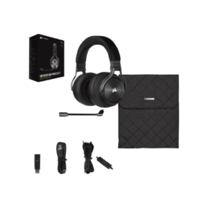 Corsair | High-Fidelity Gaming Headset | VIRTUOSO RGB WIRELESS XT | Wireless/Wired | Over-Ear | Wireless | Black - Image 19