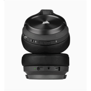 Corsair | High-Fidelity Gaming Headset | VIRTUOSO RGB WIRELESS XT | Wireless/Wired | Over-Ear | Wireless | Black - Image 3