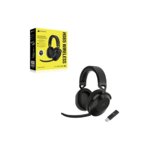 Corsair | Gaming Headset | HS65 | Wireless | Over-Ear | Microphone | Wireless | Carbon - Image 4