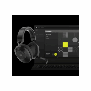 Corsair | Gaming Headset | HS65 | Wireless | Over-Ear | Microphone | Wireless | Carbon - Image 7