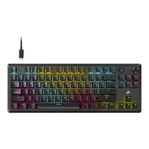 Corsair K70 CORE TKL | Tenkeyless Mechanical Gaming Keyboard | Wired | NA | Black | 0.973 g | MLX RED - Image 2
