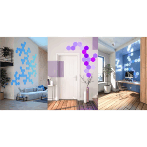 Nanoleaf | Shapes Hexagons Starter Kit (9 panels) | 16M+ - Image 3