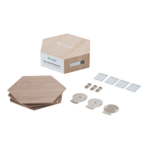 Nanoleaf | Elements Wood Look Hexagons Expansion Pack (3 panels) | Cool White + Warm White - Image 7