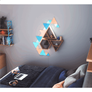 Nanoleaf | Shapes Triangles Starter Kit (9 panels) | 1 W | 16M+ colours - Image 6