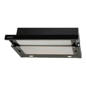 CATA | Hood | TF 2003 600 GBK | Telescopic | Energy efficiency class C | Width 60 cm | 390 m³/h | Mechanical control | LED | Black Glass - Image 10