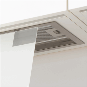 CATA | Hood | GC DUAL A 75 XGWH | Canopy | Energy efficiency class A | Width 79.2 cm | 820 m³/h | Touch control | LED | White glass - Image 6