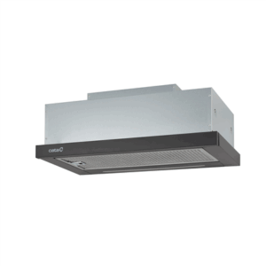 CATA | Hood | TFH 6630 BK /A | Telescopic | Energy efficiency class A+ | Width 60 cm | 605 m³/h | Touch Control | LED | Black - Image 2