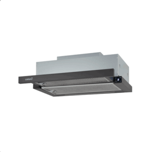 CATA | Hood | TFH 6630 BK /A | Telescopic | Energy efficiency class A+ | Width 60 cm | 605 m³/h | Touch Control | LED | Black - Image 4
