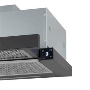 CATA | Hood | TFH 6630 BK /A | Telescopic | Energy efficiency class A+ | Width 60 cm | 605 m³/h | Touch Control | LED | Black - Image 5