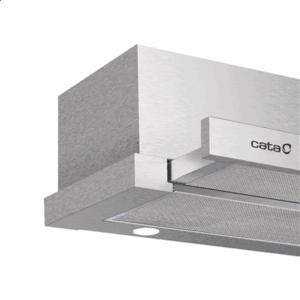 CATA Hood | EXTENDER 600 | Telescopic | Energy efficiency class C | Width 60 cm | 390 m³/h | Mechanical | ECOLED | Stainless Steel - Image 4