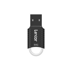Lexar | USB Flash Drive | JumpDrive V40 | 64 GB | USB 2.0 | Black - Image 3