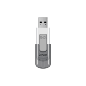 Lexar | Flash drive | JumpDrive V100 | 64 GB | USB 3.0 | Grey - Image 2