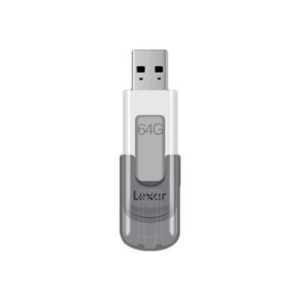 Lexar | Flash drive | JumpDrive V100 | 64 GB | USB 3.0 | Grey - Image 3