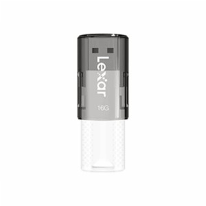 Lexar | Flash drive | JumpDrive S60 | 16 GB | USB 2.0 | Black/Teal - Image 2