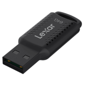 Lexar | USB Flash Drive | JumpDrive V400 | 64 GB | USB 3.0 | Black - Image 2