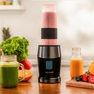 Cecotec Blender | Power Titanium 900 ProGo | Tabletop | 900 W | Jar capacity 2x0.57 L | Ice crushing | Black - Image 6