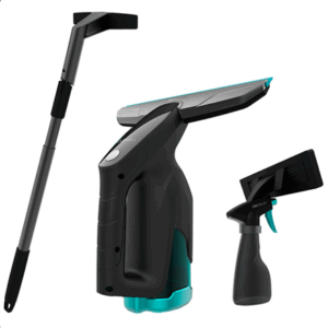 Cecotec Window Vacuum Cleaner | Conga Popstar Glass Titanium | Cordless | Black - Image 3