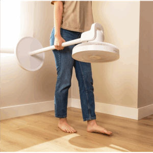 Cecotec EnergySilence 2600 Sunflower Portable Battery-powered fan | Stand Fan | Diameter 33 cm | Number of speeds 12 | Oscillation | 22 W | Remote control - Image 4