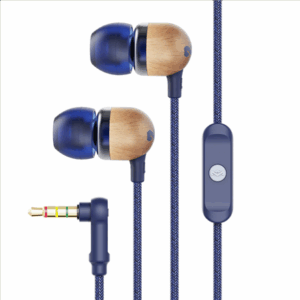 Marley | Earbuds | Smile Jamaica | Wired | In-ear | Microphone | Denim - Image 4