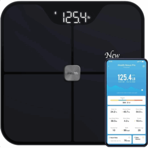 iHealth | Wireless Body Composition Scale | Nexus Pro | Maximum weight (capacity) 181 kg | Body Mass Index (BMI) measuring | Black - Image 2