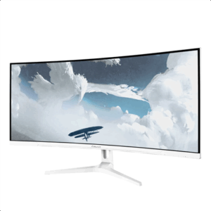 Arozzi | Nova | 34 " | VA | QHD | 21:9 | 165 Hz | 1 ms | 3440 x 1440 pixels | 350 cd/m² | HDMI ports quantity 2 | White - Image 2