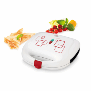 ETA | Sandwich maker | Kvadro ETA415390000 | 700 W | Number of plates 1 | Number of pastry 2 | White - Image 2