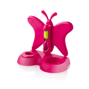 ETA | Toothbrush with water cup and holder | Sonetic  ETA129490070 | Battery operated | For kids | Number of brush heads included 2 | Number of teeth brushing modes 2 | Pink - Image 5