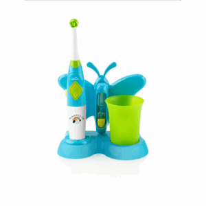 ETA | Toothbrush with water cup and holder | Sonetic  ETA129490080 | Battery operated | For kids | Number of brush heads included 2 | Number of teeth brushing modes 2 | Blue - Image 4