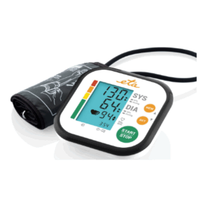 ETA | Upper Arm Blood Pressure Monitor | ETA229790000 | Memory function | Number of users 2 user(s) | 4 | Suitable for home use. Measurement of systolic and diastolic pressure, pulse. Oscillometric measurement method. Display of measured values on LCD. Fully automatic filling and deflation of the cuff. Pressure measurement accuracy +/- 3 mmHg, pulse +/- 5%. Pressure measurement range 0 - 299 mmHg, pulse 40 - 199 per minute. Irregular heart rate detection. WHO blood pressure classification. | Upper Arm - Image 7