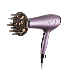 ETA | Hair Dryer | ETA431990000 Rosalia | 2200 W | Number of temperature settings 3 | Ionic function | Diffuser nozzle | Purple - Image 5