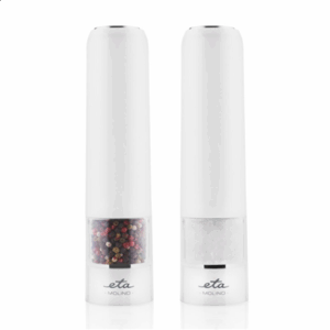 ETA | Salt And Pepper Mill | Molino ETA092890000 | Electric | White | Housing material Plastic | AAA - Image 2