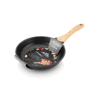 ETA | Pan | ETA792990000 TITANIUM II | Universal | Diameter 24 cm | Electric, induction, gas, glass ceramics | Suitable for induction hob | Fixed handle | Black - Image 5