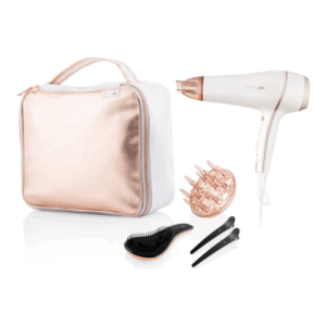 ETA | Hair Dryer | ETA732090010 Fenite gift set | 2400 W | Number of temperature settings 3 | Ionic function | Diffuser nozzle | White/Pink - Image 5