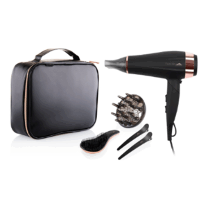 ETA | Hair Care Gift Set | ETA732090020 Fenité | 2200 W | Number of temperature settings 3 | Ionic function | Diffuser nozzle | Black Edition - Image 9