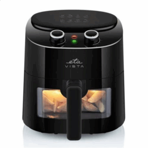 ETA | Hot air fryer | ETA016890000 Vista | Power 1300 W | Capacity 4.3 L | Hot air technology | Black - Image 2